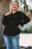 Immagine di PLUS SIZE ZEBRA MESH SLEEVE TOP